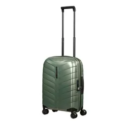 Маленький расширяемый чемодан Samsonite Attrix 55 см (20/23 см) - basil green