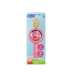 Mikrofon z głośnikiem Bluetooth OTL Technologies Karaoke PEPPA PIG 5W Różowy