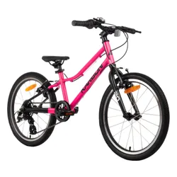 Rower dziecięcy KARBON Superlight 20 cali dla dziewczynki Różowy