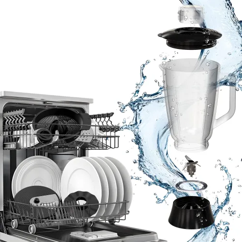 Blender kielichowy TURBOTRONIC TT-BG5 Srebrny