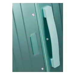 Walizka średnia American Tourister Soundbox Alu - dusty turquoise