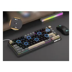 Klawiatura ROYAL KLUDGE R75 Phantom Brown Switch