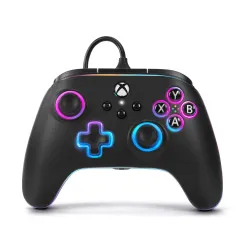 Pad PowerA Advantage Wired Controller Lumectra Black do Xbox Series X/S, Xbox One, PC Przewodowy