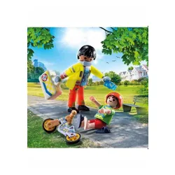 PLAYMOBIL 71245 SANITARIUSZ Z PACJENTEM