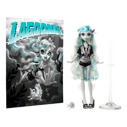 Lalka MONSTER HIGH Reel Drama Straszny Seans Lagoona Blue HKN30