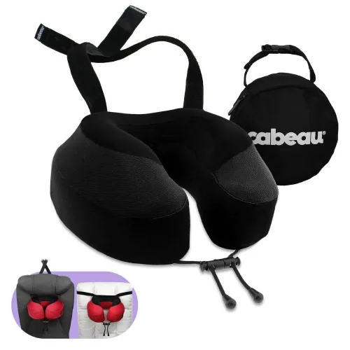 Poduszka do podróży, domu, pracy Cabeau S3 Evolution Pillow - jet black