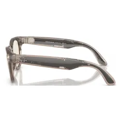 Okulary RAY BAN Meta Headliner Ciepły Kamienny Połysk