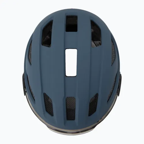 Kask rowerowy UVEX Stride Visor stone blue matt/lite mirror silver