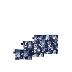 Organizery z recyklingu Loqi Red Poppy Bee - cats