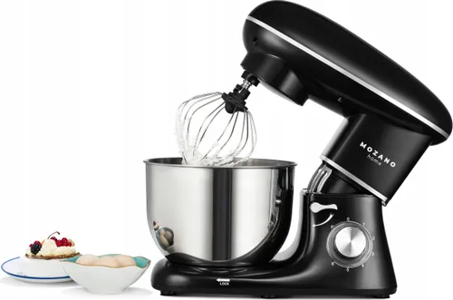 Robot kuchenny planetarny MOZANO Rob 02 1400W z blenderem kielichowym Czarny