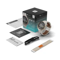 Smartwatch STELIO Activ Pro AI GPS 46mm Tytan Złoty