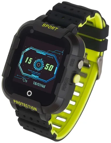 Smartwatch Garett Kids Time 4G Plus 55mm LTE черный