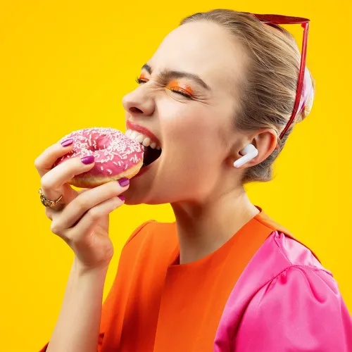 Słuchawki dokanałowe NICEBOY Pins 4 Pro ANC Czarny