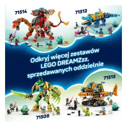 LEGO 71513 DREAMZzz Koszmarna skorpionowa koparka