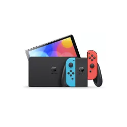 Игровая консоль Nintendo Switch OLED Neon Red/Blue (Красно-Синяя)