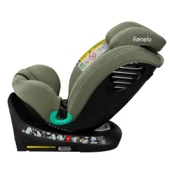 Fotelik samochodowy LIONELO Bastiaan One-i-Size 40-150 cm (0-36 kg) Zielony