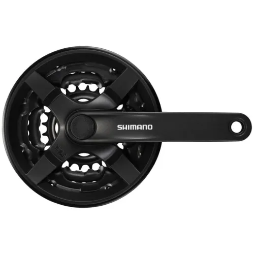 Mechanizm korbowy Shimano Tourney FC-TY301 czarny