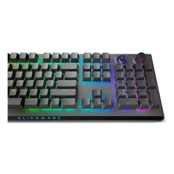 Klawiatura gamingowa Dell Alienware AW920K Cherry MX Red bezprzewodowa mechaniczna podświetlana czarna