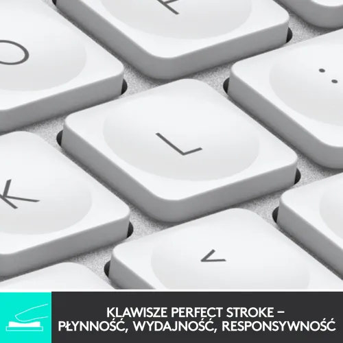 Klawiatura membranowa Logitech MX Keys Mini - szary