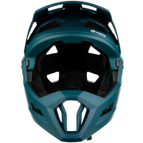 Kask rowerowy dla dorosłych full face Force Venom z odpinaną szczęką