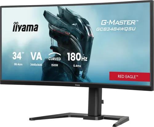 Monitor IIYAMA G-Master GCB3484WQSU-B2 34" 3440 x 1440 200Hz 0.6 [MPRT] Curved