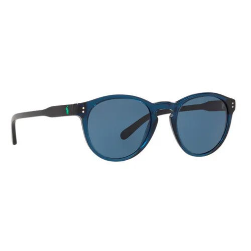 Okulary przeciwsłoneczne Lauren Ralph Lauren 0PH4172 595580 Shiny Tranparent Blue/dark Blue - Rozmiar (EU) 50