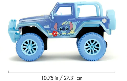 Samochód zdalnie sterowany JADA TOYS Disney Stitch Jeep 9336065314R00