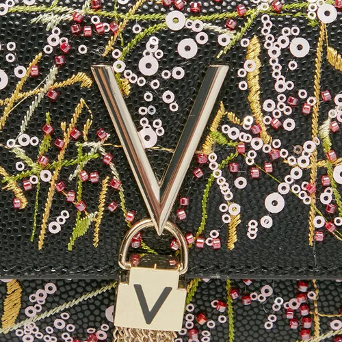 Valentino Divina Geantă de brodat Vbs7je03 Nero / Multicolor