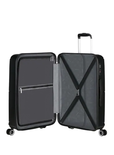 American Tourister Geopop'un Orta Bavulu-shadow black