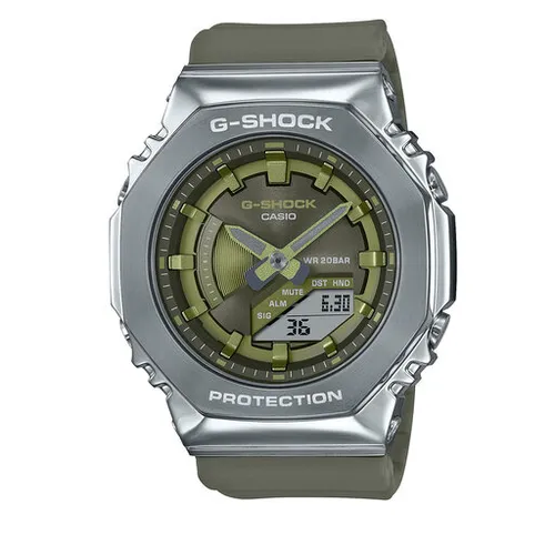 GM-S2100-3aer Yeşil / Gümüş G-Shock Saati