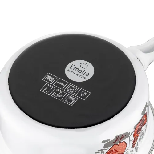 Rondel aluminiowy EMALIA POLSKA PLESZEW RUBINKA 1,3 l