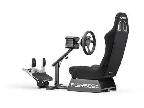 Fotel Playseat Evolution Black Actifit Wyścigowy Tkanina do 122kg Czarny