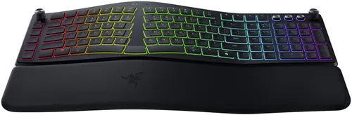 Klawiatura Razer Pro Type Ergo US bezprzewodowa 100% (full-size) podświetlana czarna