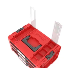 Skrzynka narzędziowa QBRICK System Pro Drawer 3 Toolbox 2.0 Profi Expert Red Ultra HD Custom
