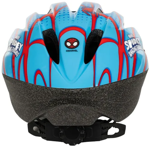 Kask rowerowy HUFFY Spidey i Super Kumple Niebiesko-czerwony dla Dzieci (rozmiar S/M)