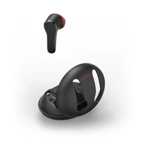 Słuchawki bezprzewodowe Hama Spirit Unchained ENC Douszne Bluetooth 5.3 Czarny