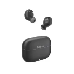 Słuchawki bezprzewodowe Hama Freedom Buddy II TWS Dokanałowe Bluetooth 5.4 Czarny