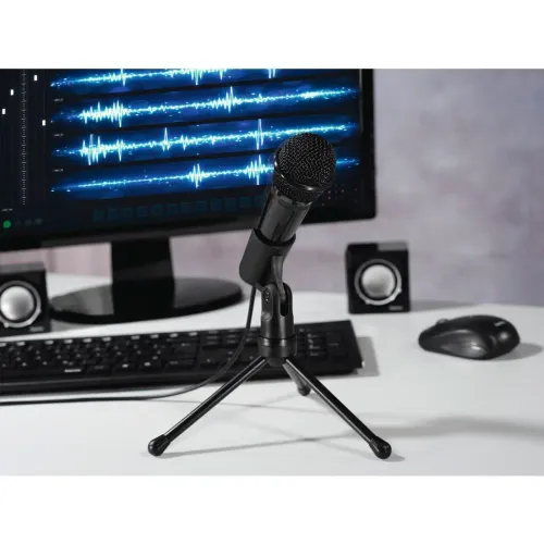 Mikrofon Hama MIC-P35 Allround Przewodowy Pojemnościowy Czarny