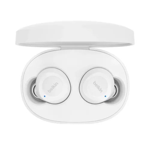 Słuchawki bezprzewodowe Belkin SoundForm Bolt Gen2 Dokanałowe Bluetooth 5.3 Biały
