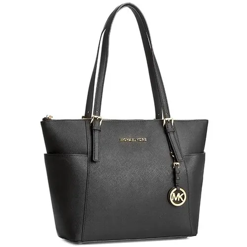 Çanta Michael Michael Kors Jet Seti Öğesi 30f2gttt8l Siyah