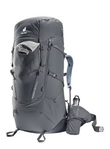 Plecak trekkingowy damski Deuter Aircontact 65 + 10 SL - graphite/black