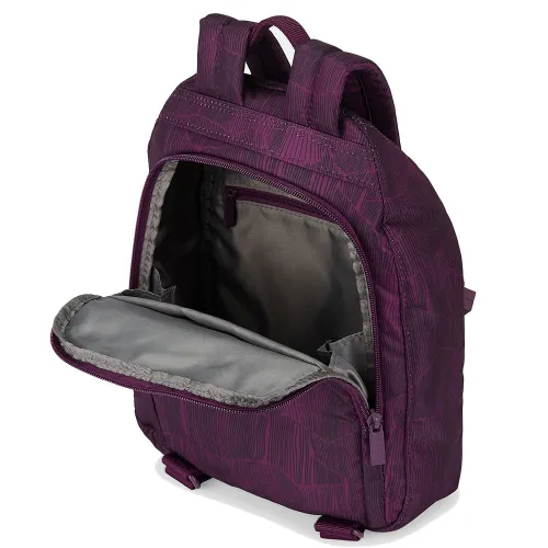 Рюкзак HEDGREN Vogue small Backpack RFID-aubergina print