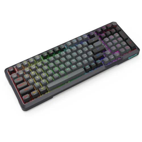 Klawiatura mechaniczna Redragon K688GB-RGB-PRO Bragi Dragon Growl Czarny