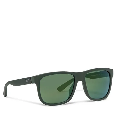 Okulary przeciwsłoneczne Emporio Armani 0EA4182U 50586R Matte Green - Rozmiar (EU) 57