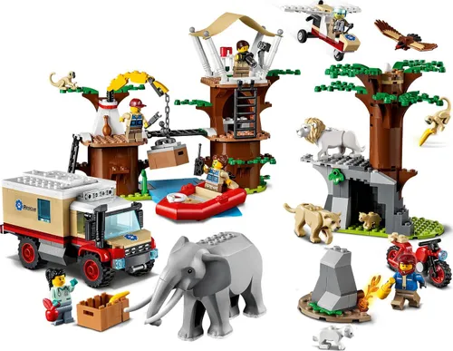 LEGO City Yaban Hayatı Kurtarma Kampı (60307)