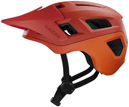 Kask rowerowy LAZER Coyote KinetiCore Rdzawo-pomarańczowy mat MTB z możliwością zamontowania lampki (rozmiar L)