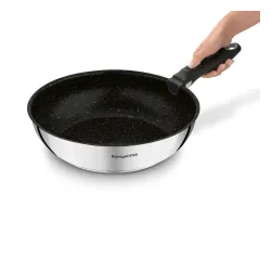 Zestaw 3 patelni głębokich z odpinaną rączką Konighoffer Colate 20 cm 24 cm 28 cm