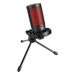 Savio SAVİO oyun Mikrofonu, SONAR PRO 01 ışıklı tripod, USB, darbeye dayanıklı sepet