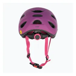Kask rowerowy dziecięcy Giro Scamp Integrated Mips Jr matte pink/purple fade