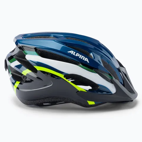 Kask rowerowy Alpina MTB 17 dark blue/neon